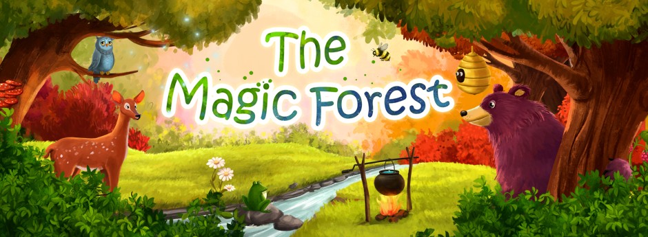 THE MAGIC FOREST. What extraordinary creatures hinhabit the woods at night!